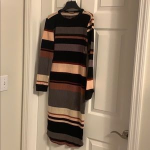 Bohme Striped Midi Dress